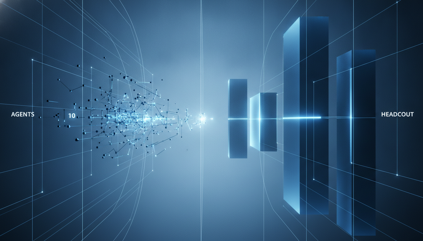 Agents vs. Headcount: Real Cost-Per-Output-Unit for a 10-Agent Deployment vs. a 5-Person Team
