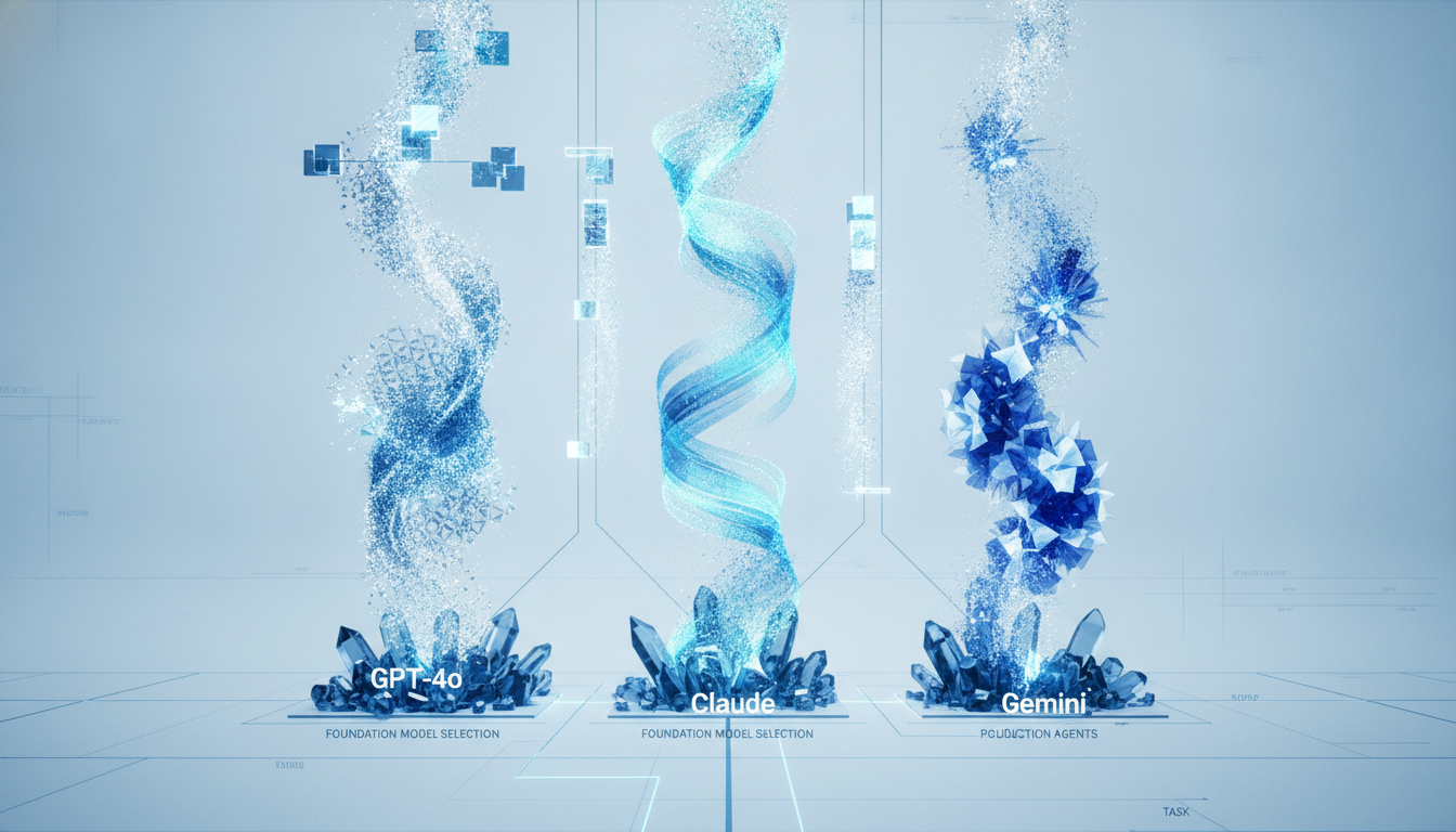 Foundation Model Selection for Production Agents: GPT-4o vs. Claude vs. Gemini by Task