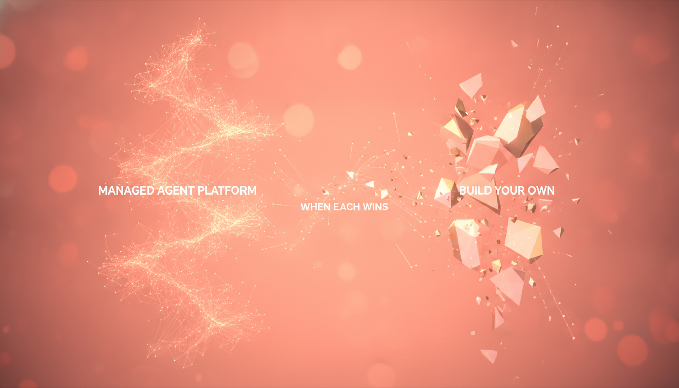 Managed Agent Platform vs. Build Your Own: When Each Wins