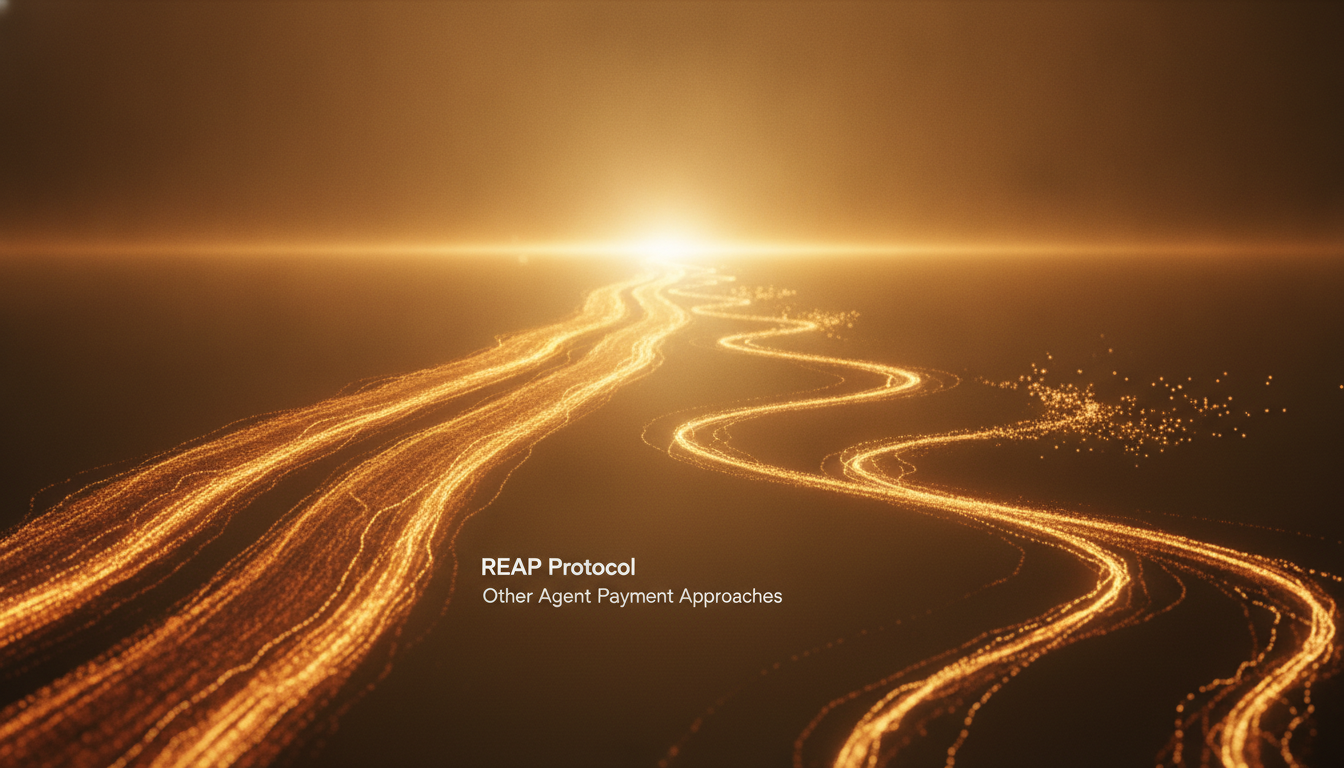 REAP Protocol vs. Other Agent Payment Approaches